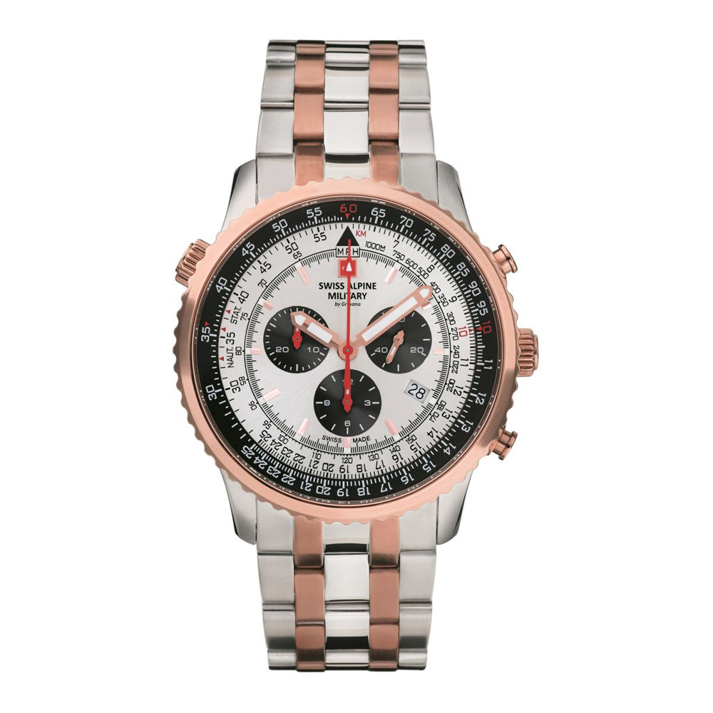 Swiss Alpine Military 7078.9152SAM Mens Watch Chronograph - Kaekellad24