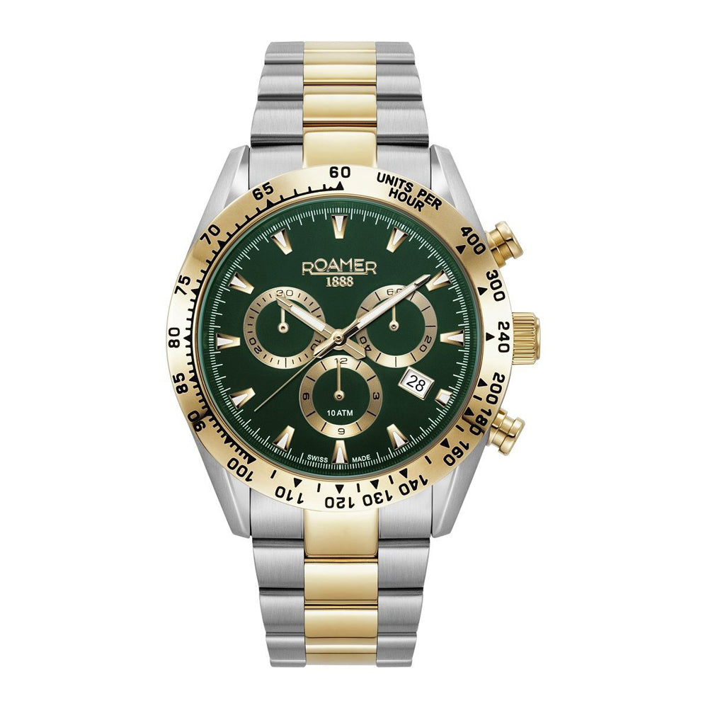 Roamer Monza 100 850837477520 Mens Watch Chronograph