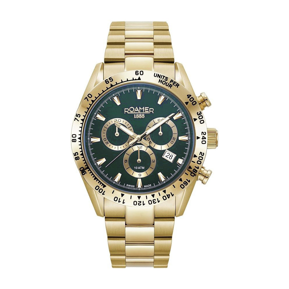 Roamer Monza 100 850837487520 Mens Watch Chronograph