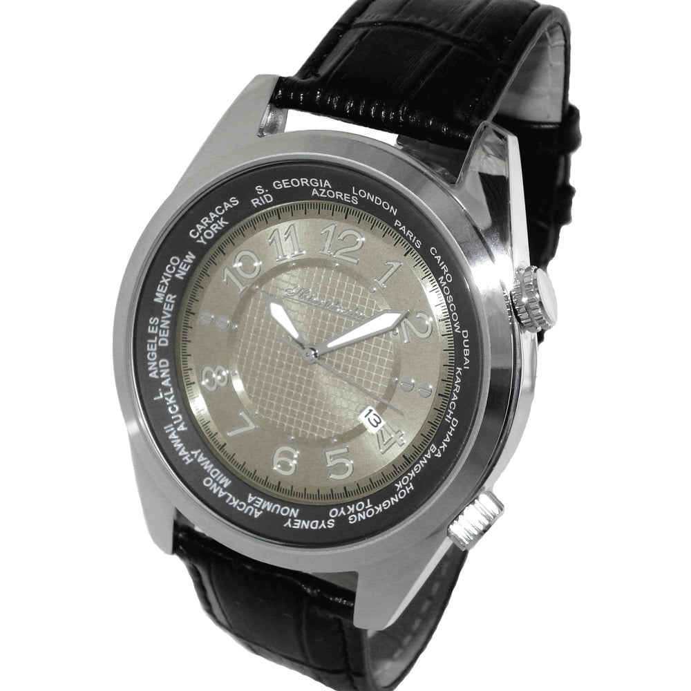 HEINRICHSSOHN Danzig Silver HS1003S Mens Watch - Kaekellad24
