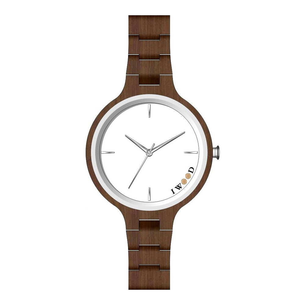 Iwood Real Wood Ladies Watch IW18442003 - Kaekellad24