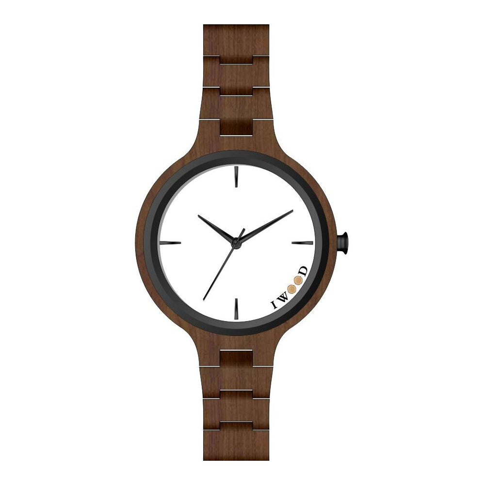 Iwood Real Wood Ladies Watch IW18442004 - Kaekellad24