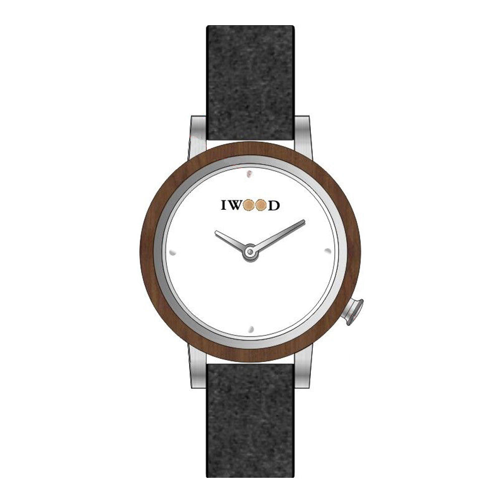 Iwood Real Wood Ladies Watch IW18443003 - Kaekellad24