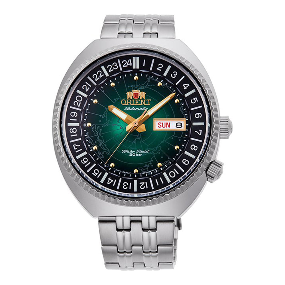 Orient World Map Revival Automatic RA-AA0E02E19B Mens Watch - Kaekellad24