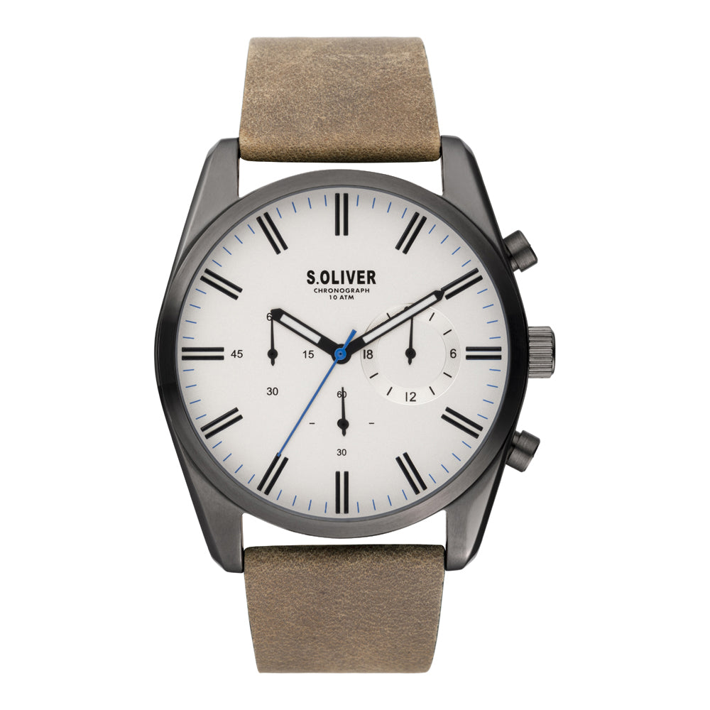 s.Oliver SO-3867-LC Mens Watch Chronograph - Kaekellad24