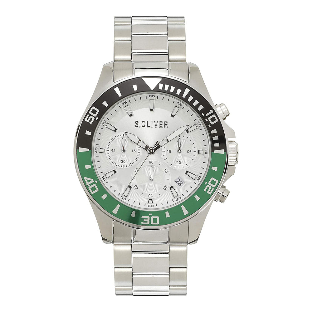 s.Oliver SO-4239-MC Mens Watch Chronograph - Kaekellad24