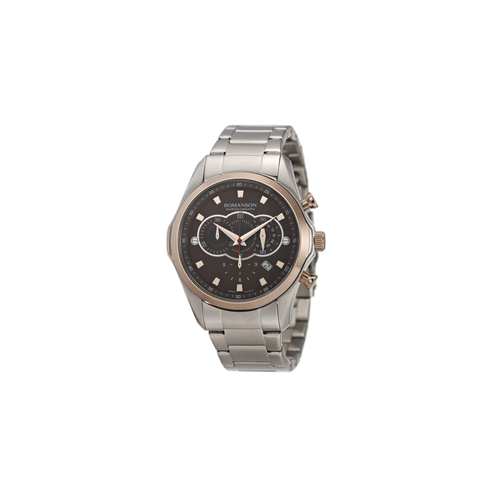 Romanson Sports TM3207HM1JAB6R Mens Watch Chronograph - Kaekellad24