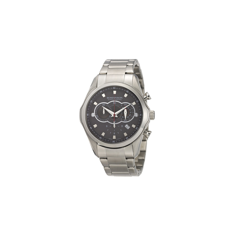 Romanson Sports TM3207HM1WAA2W Mens Watch Chronograph - Kaekellad24