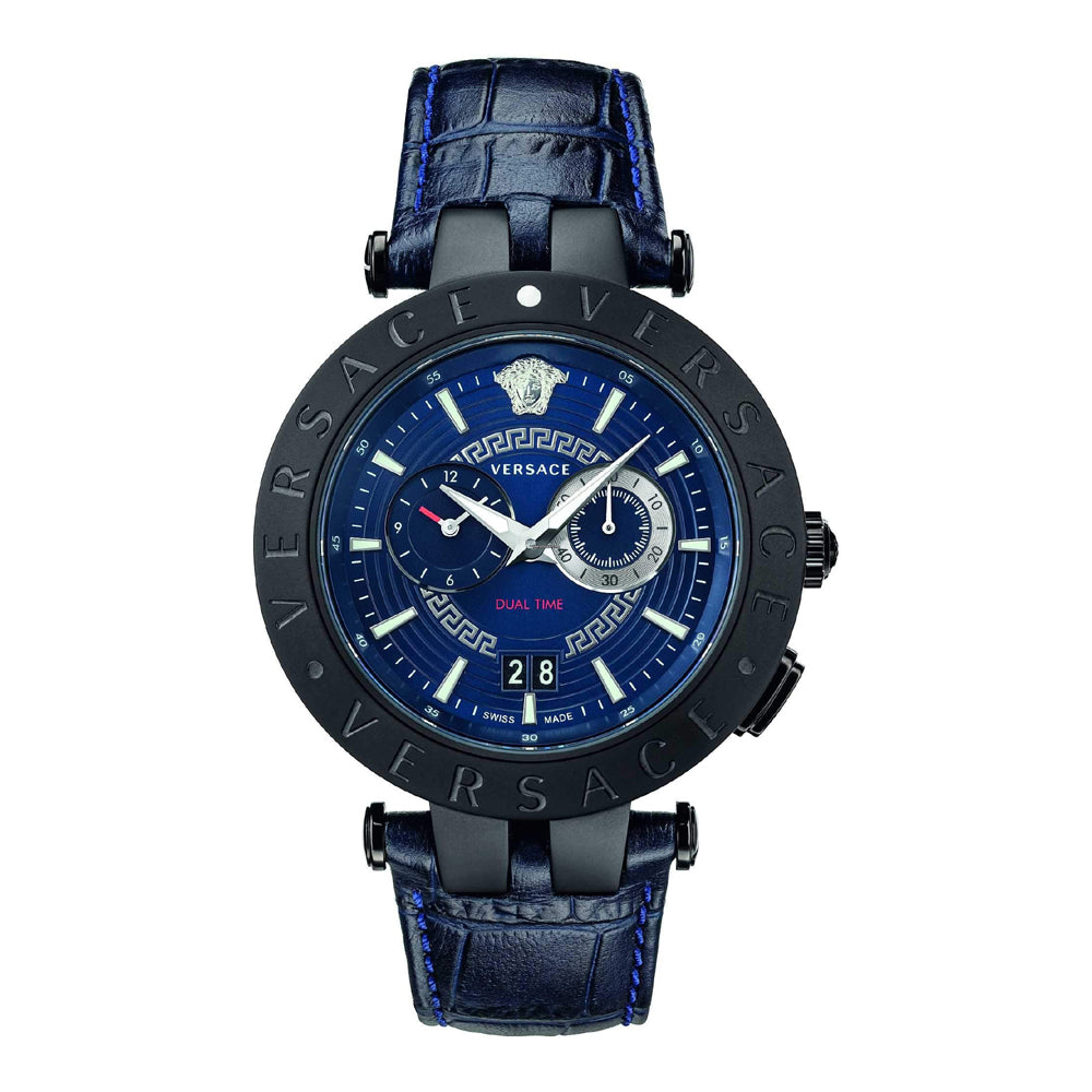Versace VEBV00419 V-Race Mens Watch Dualtimer - Kaekellad24