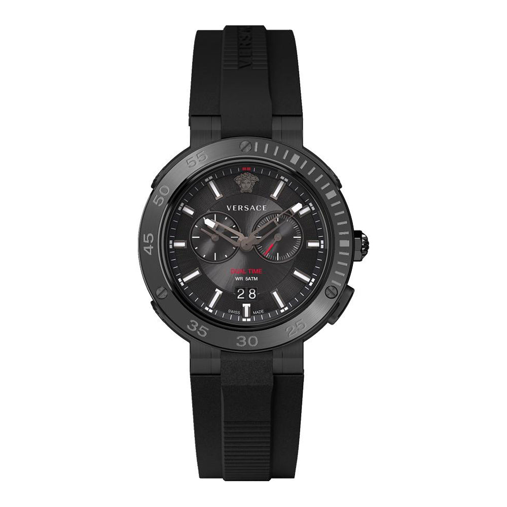 Versace VECN00219 V-Extreme Pro Mens Watch Dualtimer - Kaekellad24