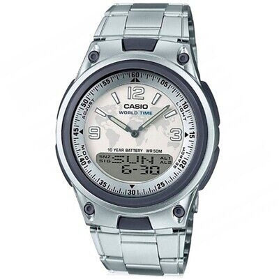 Men's Watch Casio ILLUMINATOR TELEMEMO 30 Silver (Ø 40 mm)-0