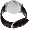 Men's Watch Casio MULTIFUNCTION SILVER, LEATHER (Ø 41,5 mm)-3