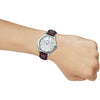 Men's Watch Casio MULTIFUNCTION SILVER, LEATHER (Ø 41,5 mm)-2