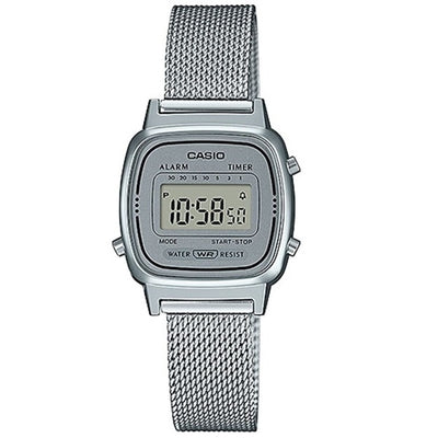 Ladies' Watch Casio VINTAGE GENT SILVER MESH (Ø 25 mm)-0