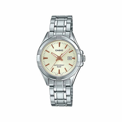 Ladies' Watch Casio LADY DATE - CHAMPAGNE (Ø 31 mm)-0