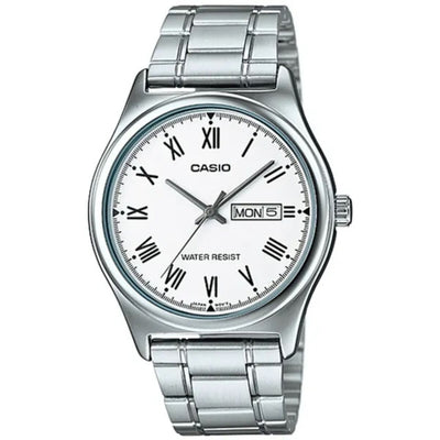Men's Watch Casio EASY READER Silver (Ø 38 mm)-0