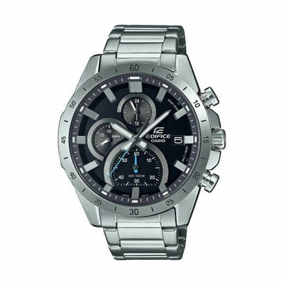 Men's Watch Casio EFR-571D-1AVUEF Black Silver-0