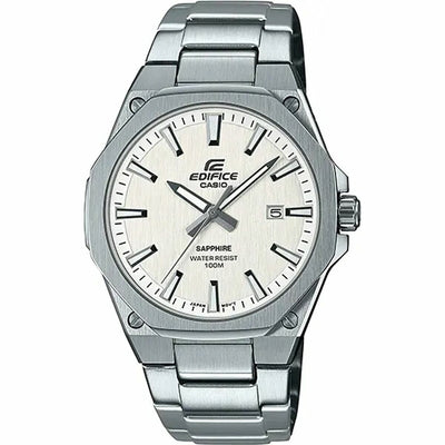 Men's Watch Casio EFR-S108D-7AVUEF White Silver-0