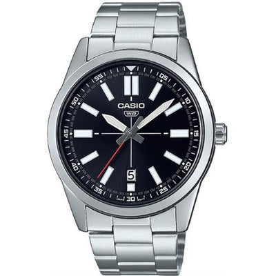 Men's Watch Casio COLLECTION Black Silver (Ø 41 mm)-0