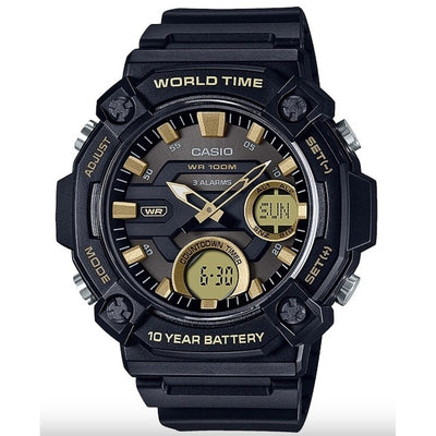 Men's Watch Casio OVERSIZE 10 YEAR BATTERY Black (Ø 52 mm)-0