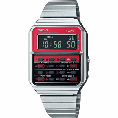 Men's Watch Casio CA-500WE-4BEF Silver (Ø 34 mm)-0