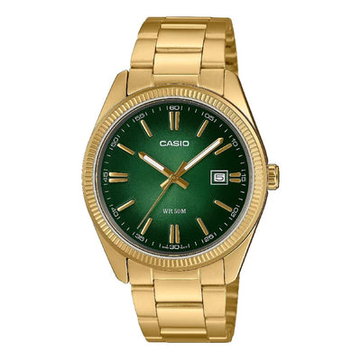 Men's Watch Casio MTP-1302PGC-3AVEF Green-0