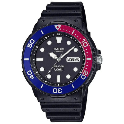 Men's Watch Casio DIVER 100M - BLACK (Ø 45 mm)-0