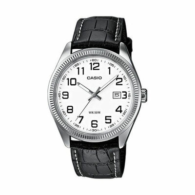 Men's Watch Casio DATE Black (Ø 40 mm) (Ø 39 mm)-0
