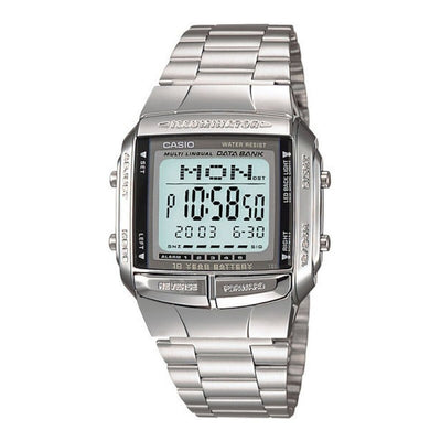 Men's Watch Casio DATABANK Silver (Ø 38 mm)-0
