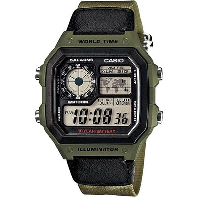 Men's Watch Casio ILLUMINATOR - FUTURE CLASSIC COLLECTION Grey-0
