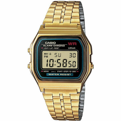 Unisex Watch Casio A159WGEA-1EF Golden (Ø 33 mm) (Ø 34 mm)-0
