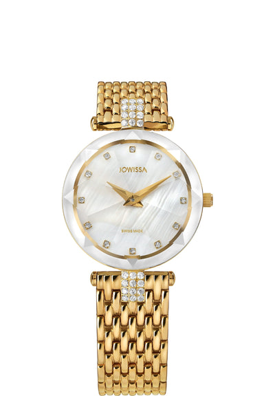 Facet Strass Swiss Ladies Watch J5.633.M-0