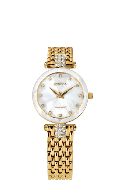 Facet Strass Swiss Ladies Watch J5.633.S-0