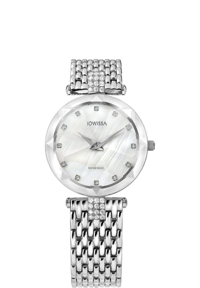 Facet Strass Swiss Ladies Watch J5.636.M-0