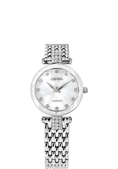 Facet Strass Swiss Ladies Watch J5.636.S-0