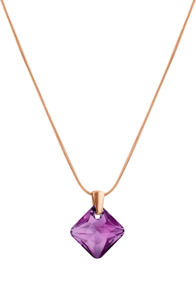 Facet Princess Pendant Necklace JS.0031-0