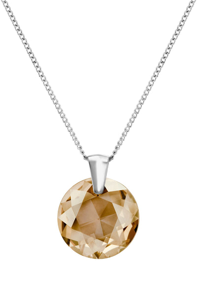 Facet Brilliant Pendant Necklace JS.0040-0