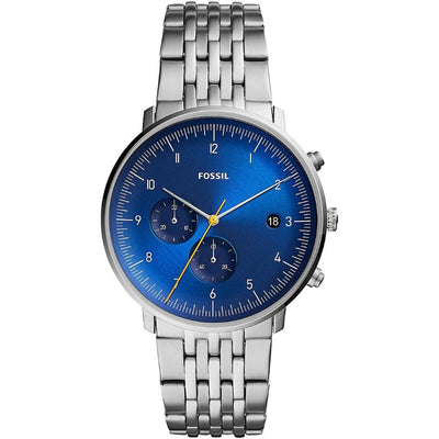 Men's Watch Fossil CHASE TIMER Silver-0