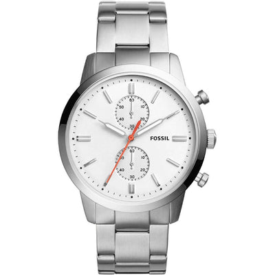 Men's Watch Fossil FS5346 Silver-0