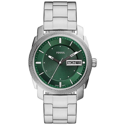 Men's Watch Fossil FS5899 Green Silver-0