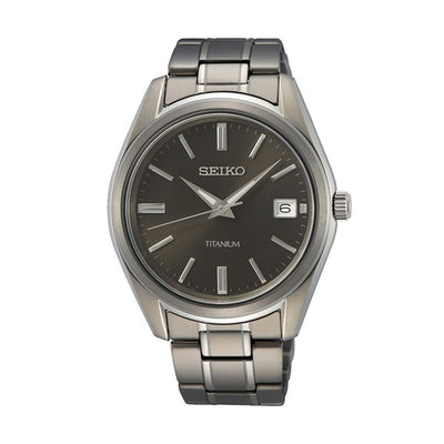 Men's Watch Seiko SUR375P1 Grey Silver-0