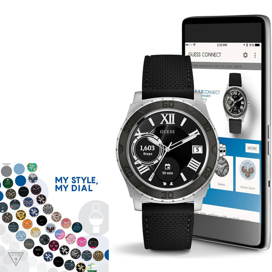 Guess Connect Ace C1001G1 Mens Watch Smartwatch - Kaekellad24 