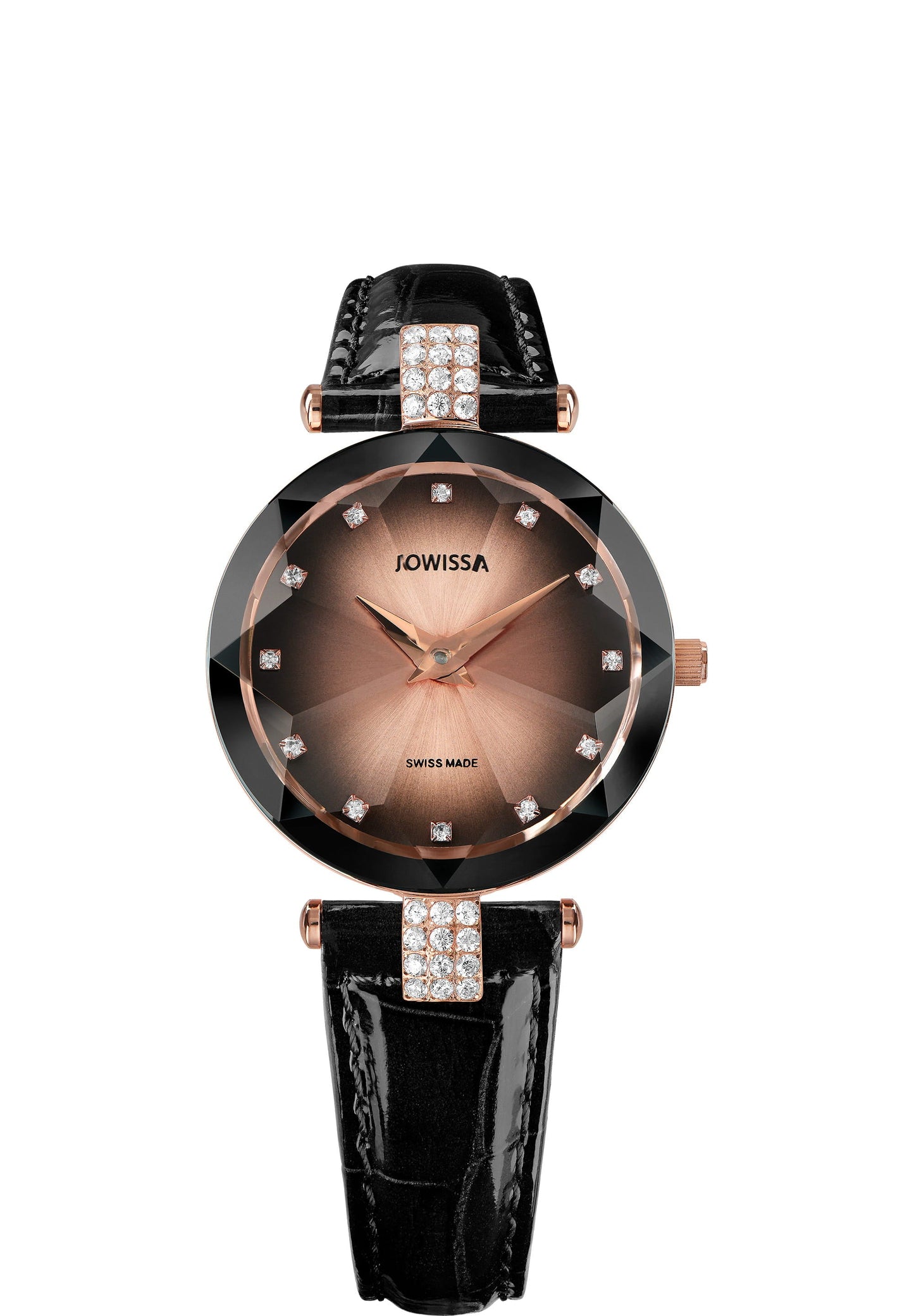 Facet Strass Swiss Ladies Watch J5.651.M-0